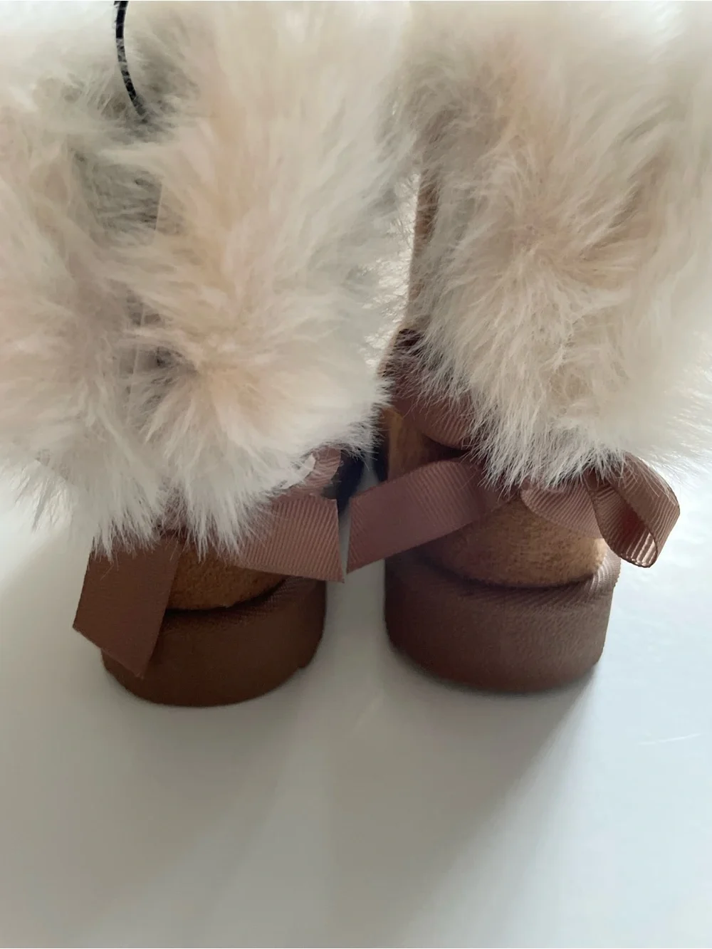 Toddlers Faux-Fur Lined Brown Boot